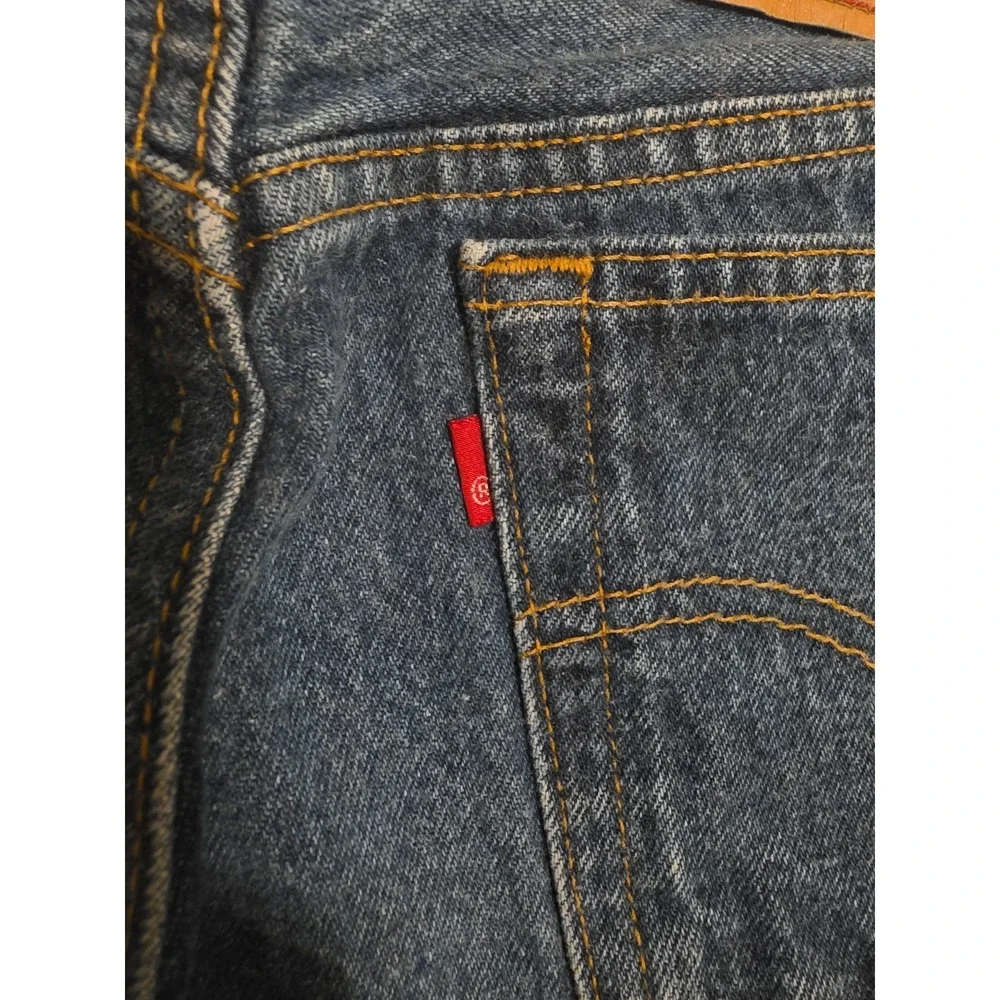 Rare! 90s Vintage Mens Levi's 501xx Straight Leg Denim Jeans USA Size (27x27)